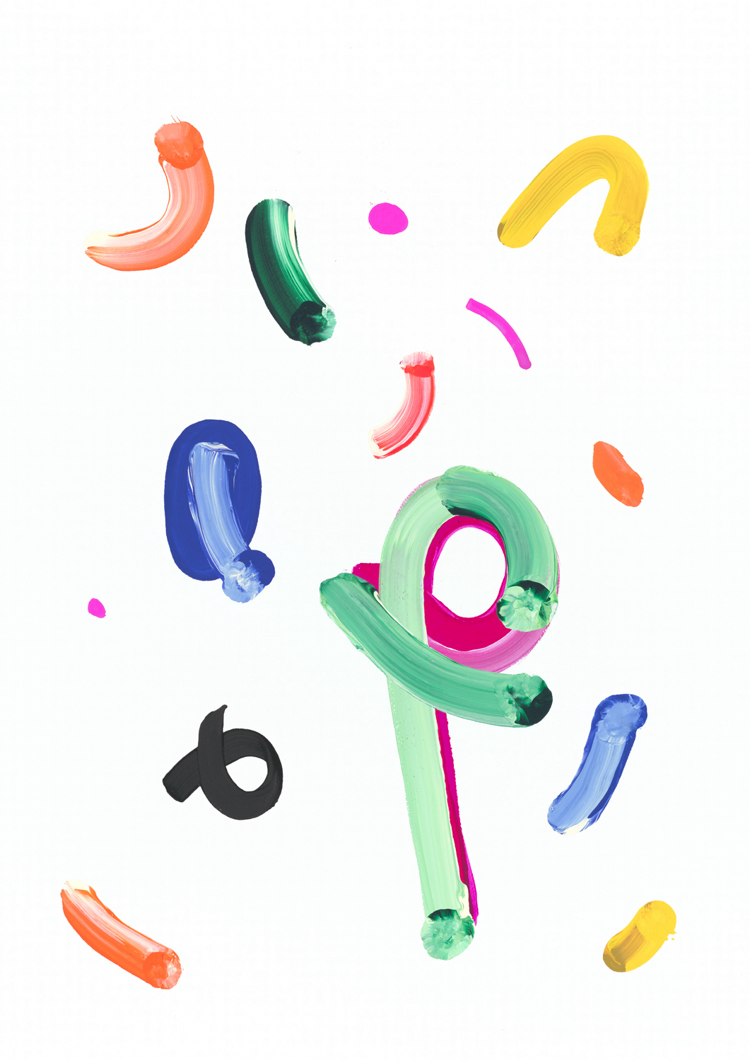 arte minimal con color