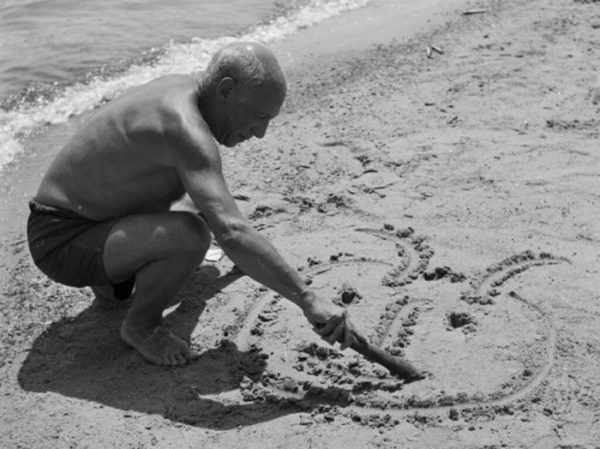 fotografia robert capa picasso