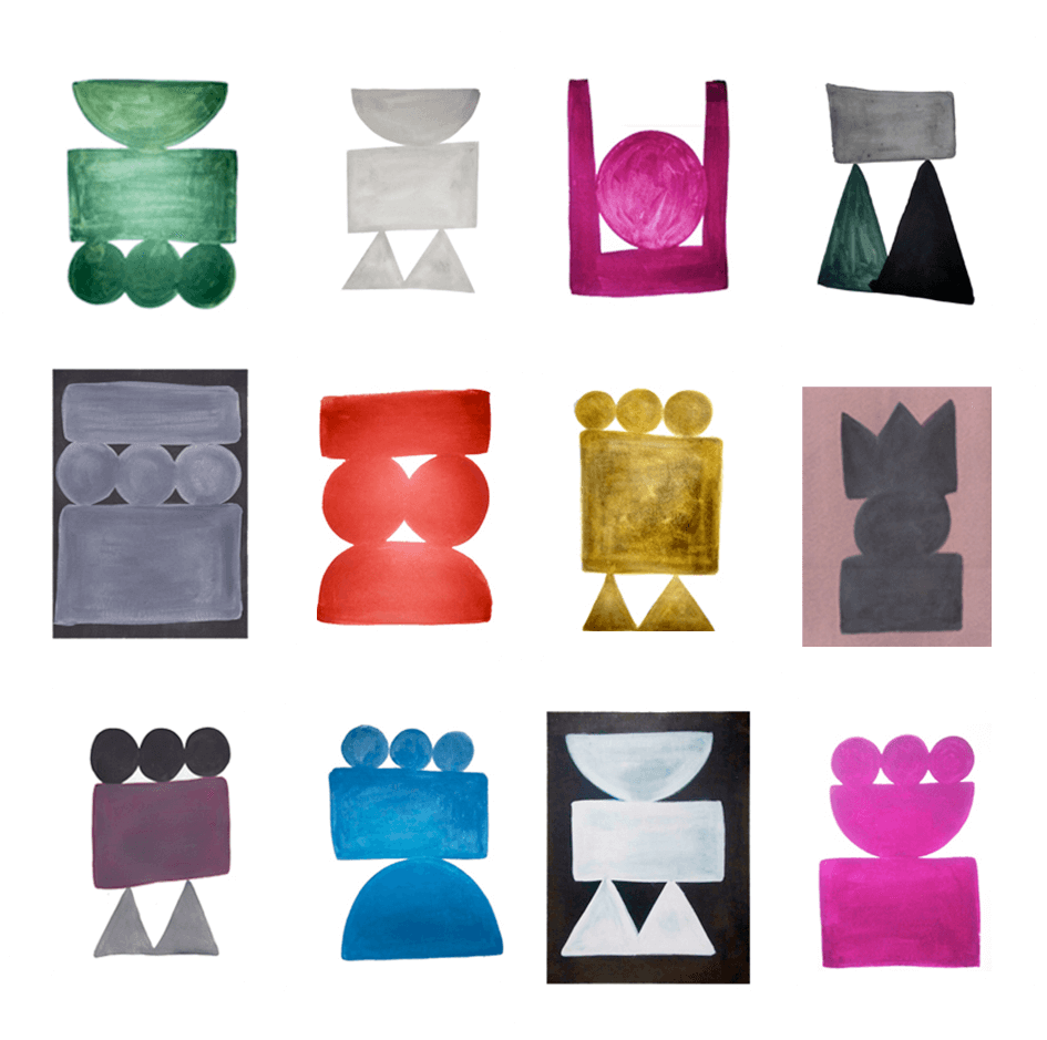 obras arte decoración salon