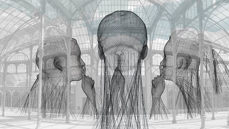 jaume plensa palacio cristal madrid