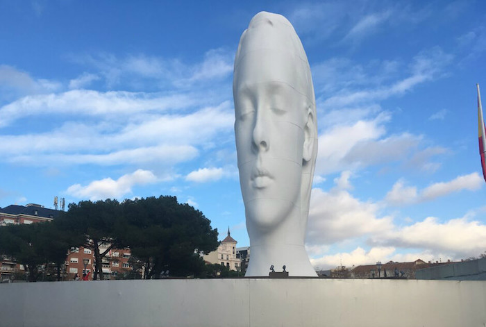 jaume plensa plaza colon madrid