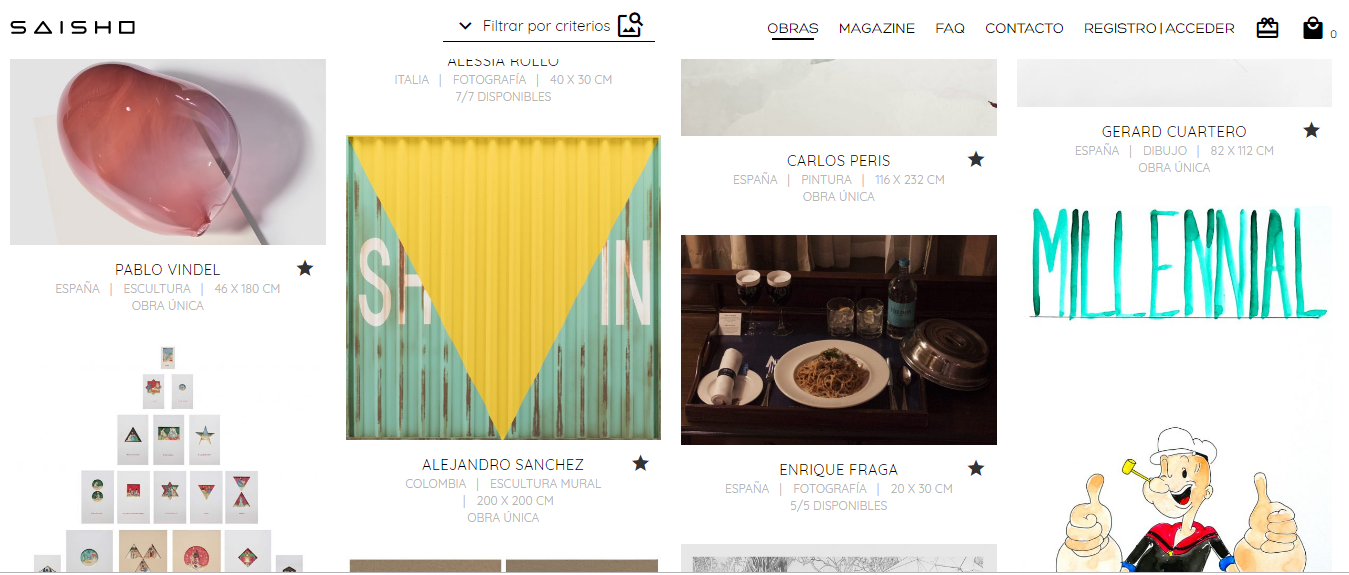 galerías de arte online