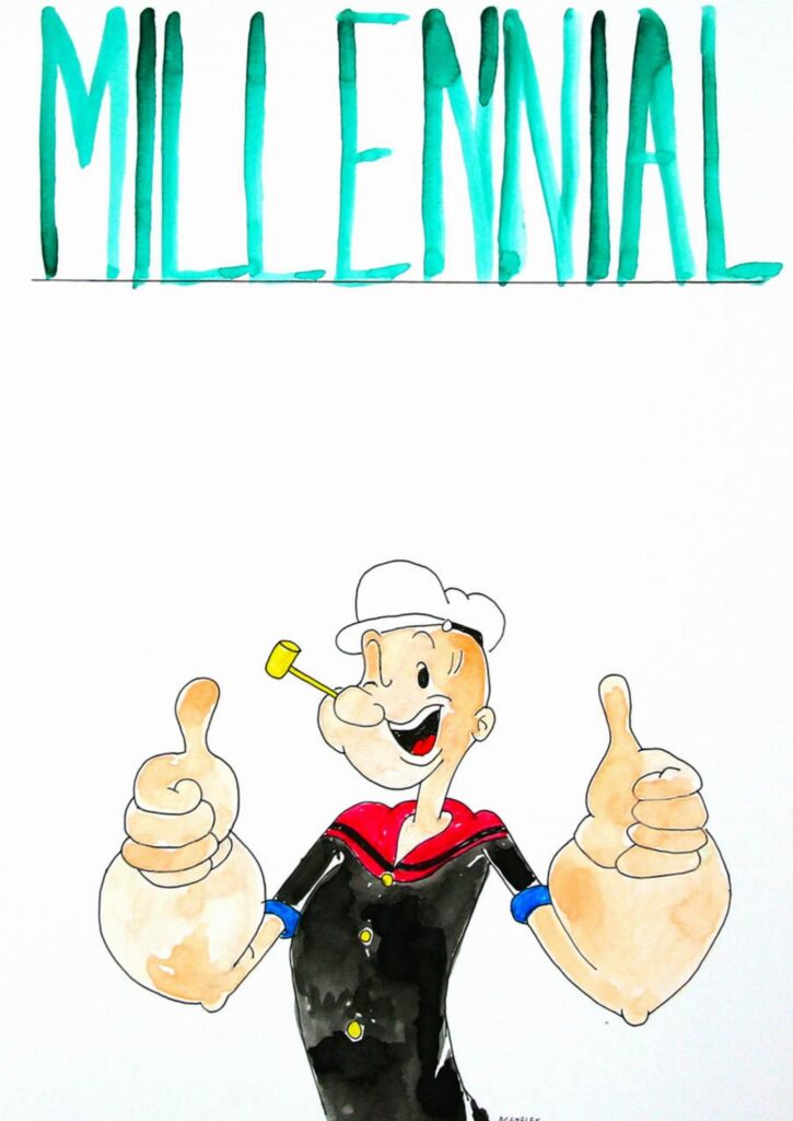 pop art millennial