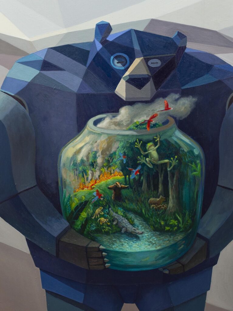 cuadro neofigurativo